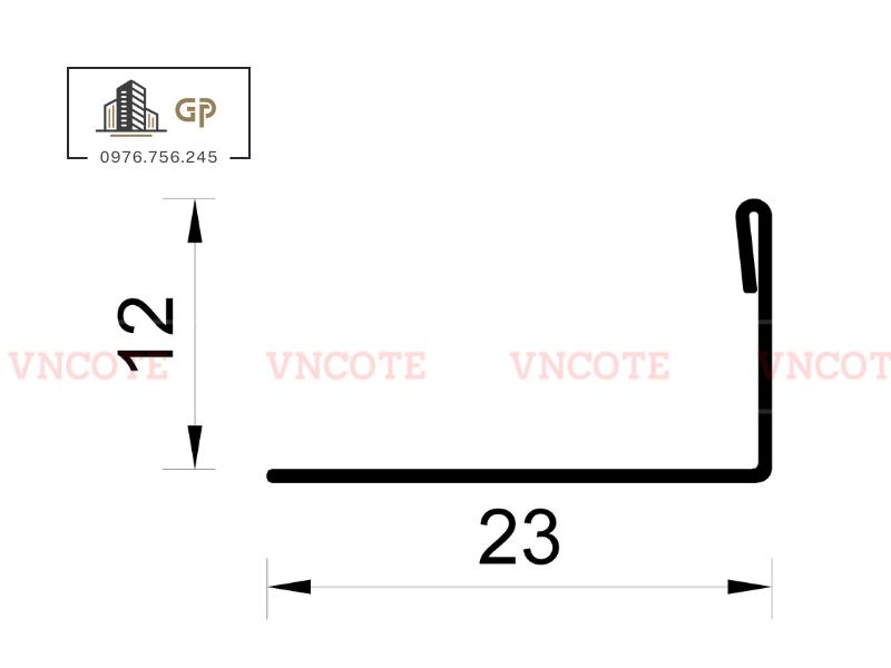 Nẹp inox bo góc ốp gạch SAE-10-TB