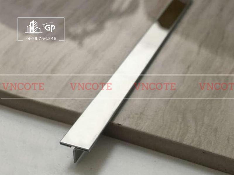 Nẹp inox chữ T10mm màu đen xước