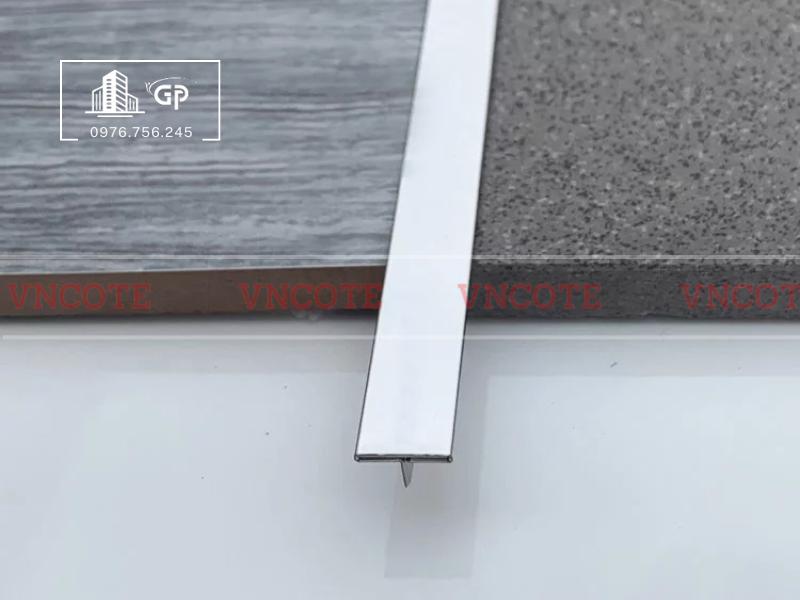 Nẹp inox chữ T10mm màu đen xước