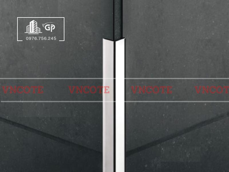 Nẹp nhôm chữ V15 màu trắng bóng