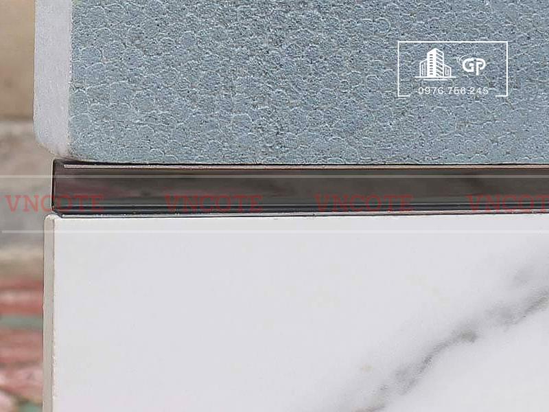Nẹp nhôm chữ U10 màu đen mờ