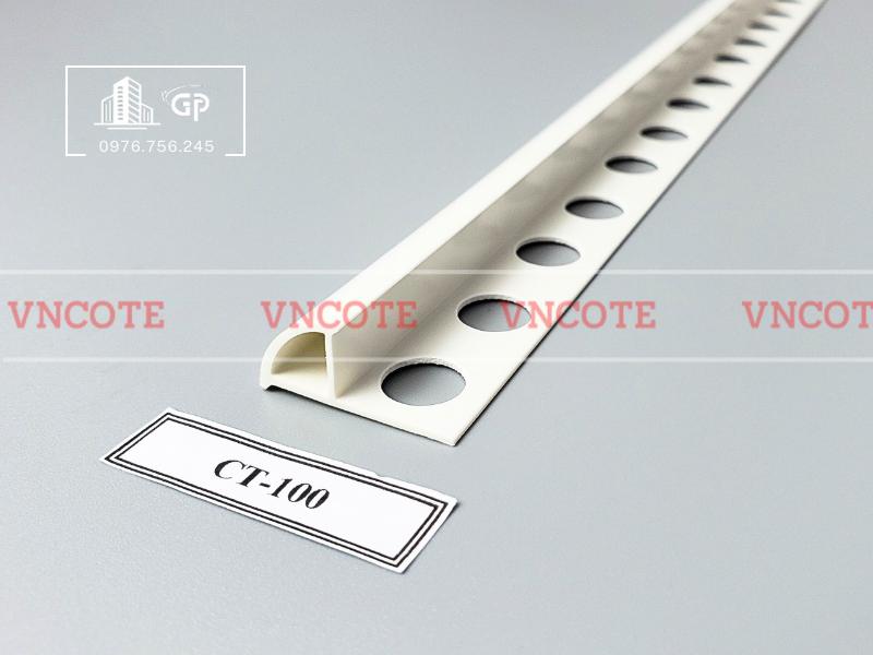 Nẹp nhựa bo góc ốp lát 10mm CT-100