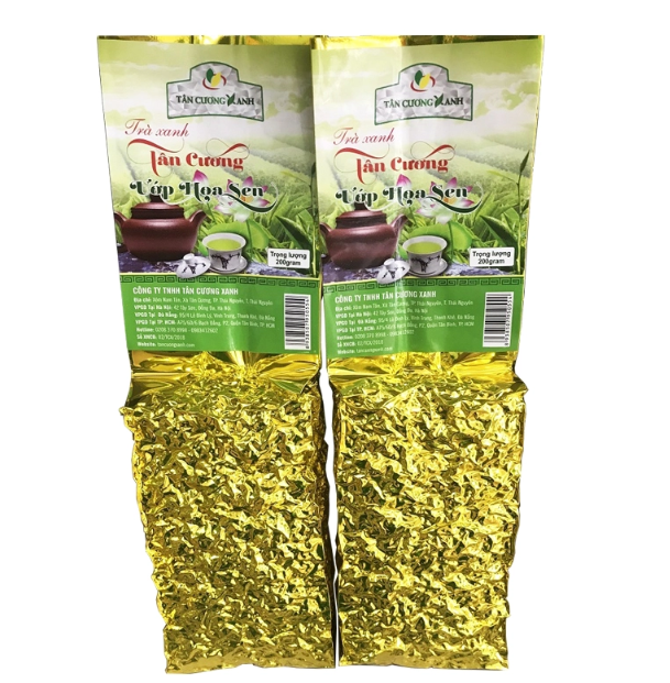Trà Thái Nguyên Ướp Nhụy Sen Tây Hồ 200gram
