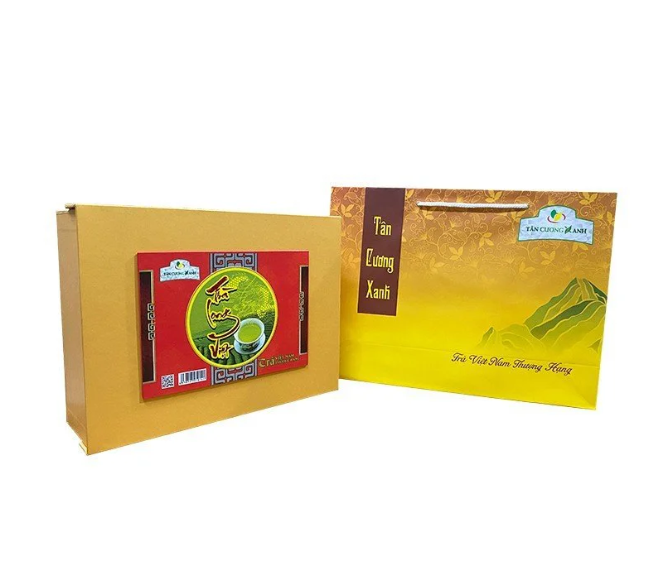 Trà Tân Cương Long Việt 400g - Qùa Tặng Cao Cấp