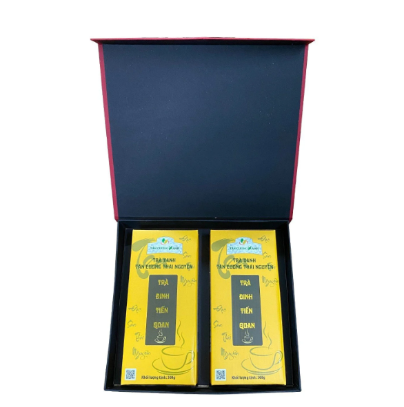 Hộp Trà Tân Cương Rồng Vàng Tiến Quan 1kg
