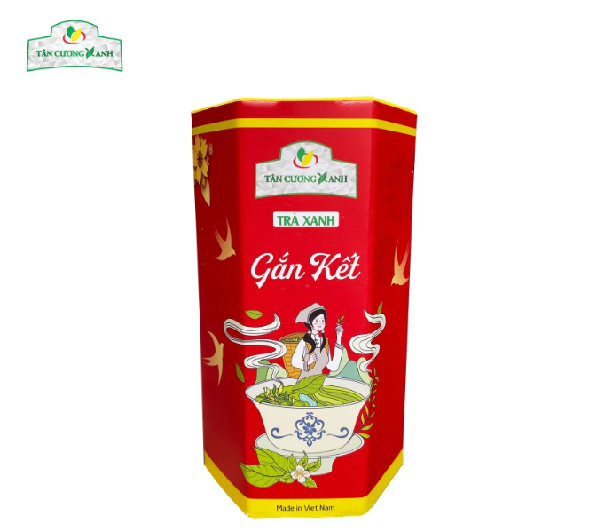 Hộp Trà Tân Cương 100g - Hộp Gắn Kết