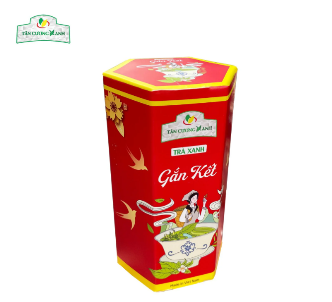 Hộp Trà Tân Cương 100g - Hộp Gắn Kết