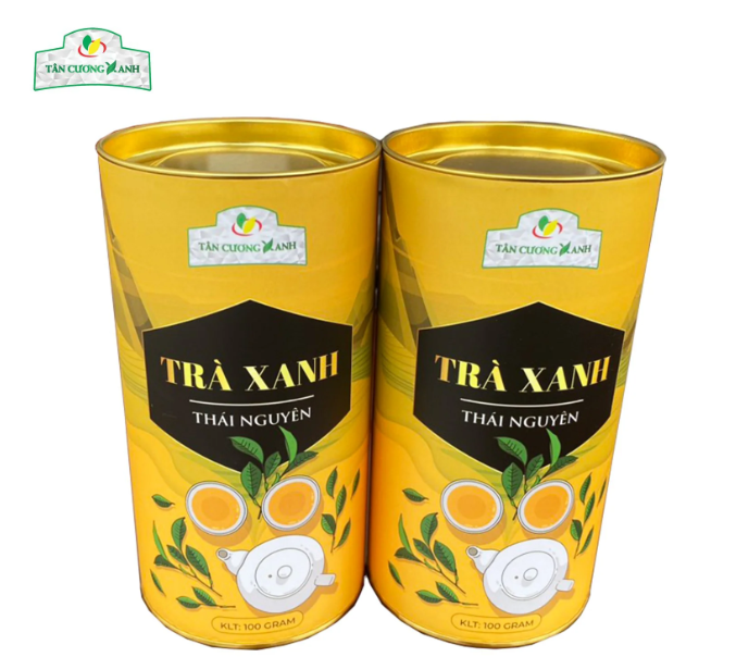 Hộp Trà Xanh Thái Nguyên QT08 - 100gram