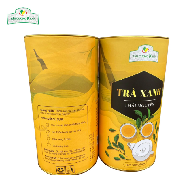 Hộp Trà Xanh Thái Nguyên QT08 - 100gram