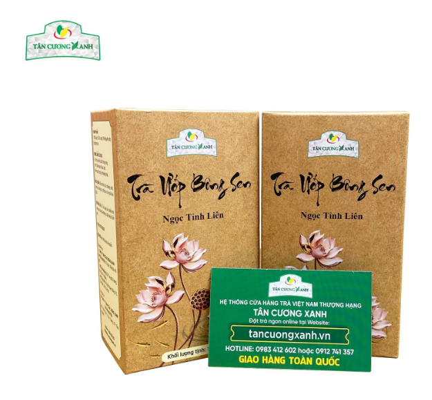 Hộp Trà Ướp Bông Sen Sấy Thăng Hoa Ngọc Tỉnh Liên