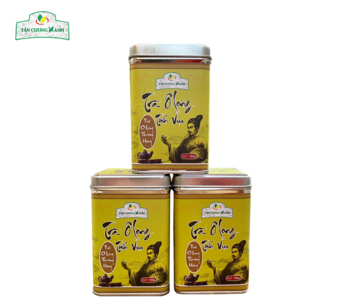 Trà Ô Long Tiến Vua 100gram - Hộp Thiếc