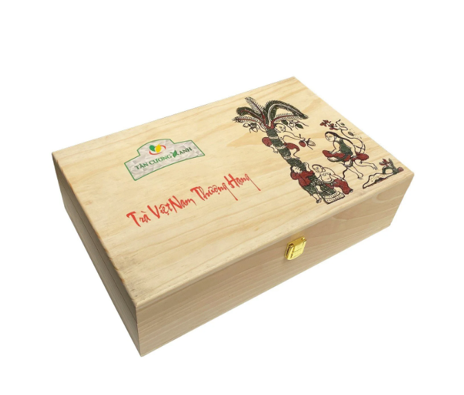 Trà Ô Long Hộp Gỗ Thông TCX 02 - 300gram