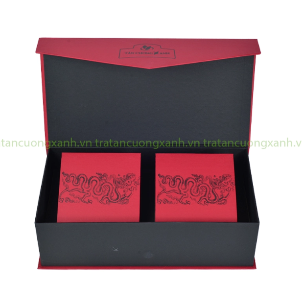 Trà Đinh Tân Cương Hộp Long Phượng 200gram
