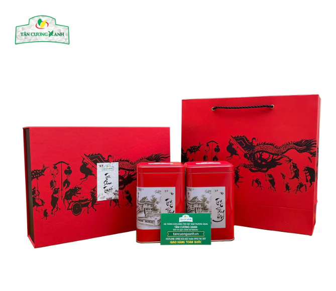 Trà Shan Tuyết Bạch Ngọc - Hộp Đại Việt
