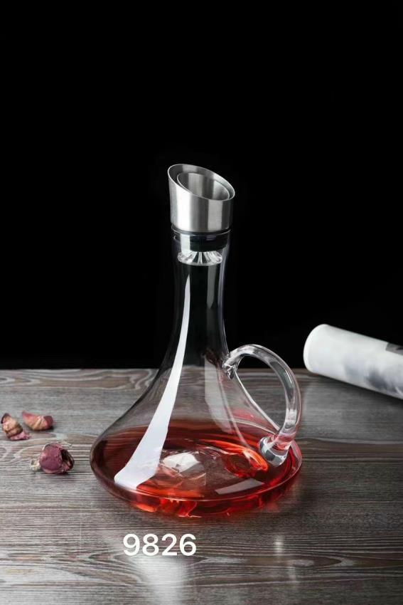 Bình Decanter Phale Quai Liền Có Nắp LynhDecor DJ9826
