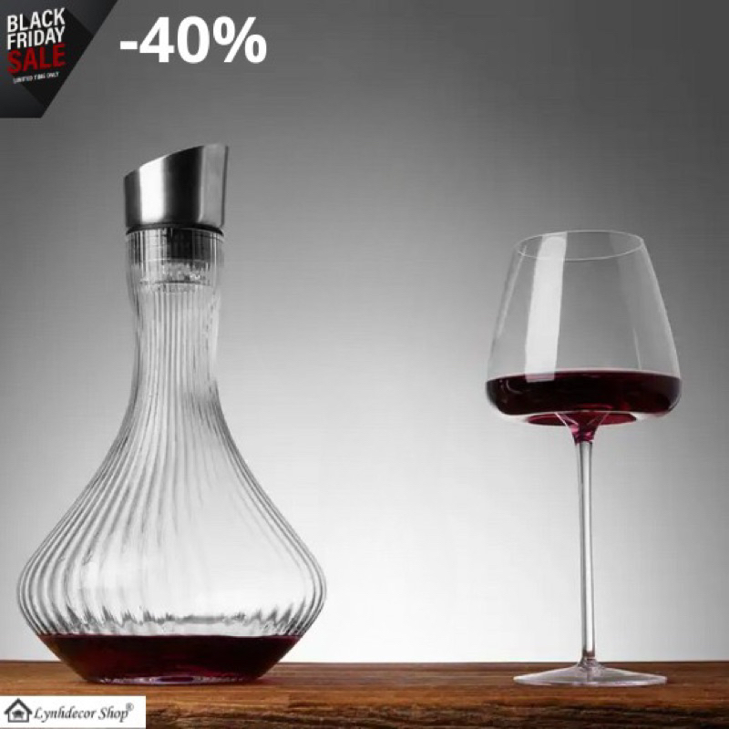 Bình Decanter 1.5L Phale LynhDecor NT9830