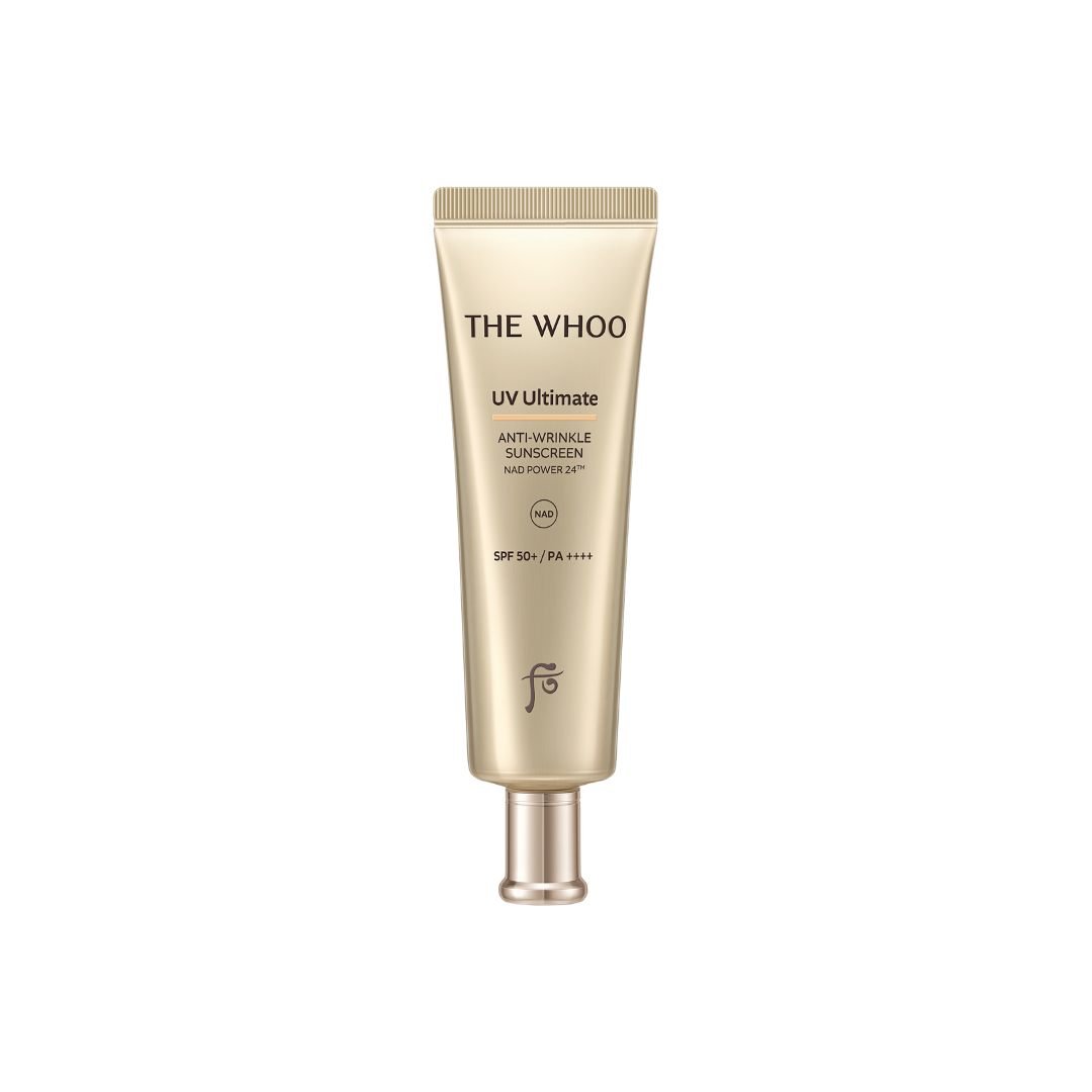 [KOL x The Whoo] Kem chống nắng Whoo Vàng Anti Wrinkle Sunscreen NAD Power