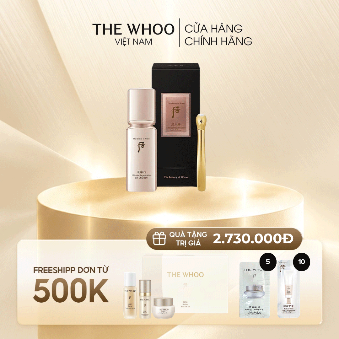 Kem Mắt Chống Nhăn Whoo Cheonyuldan Ultimate Regeneratite Eye Lift Cream