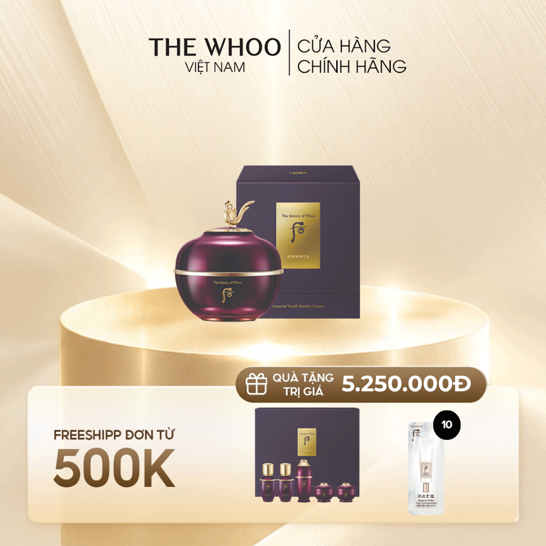 Kem Dưỡng Da Kiệt Tác Hoàn Lưu Hwanyu Imperial Youth Master Cream Thế Hệ 4
