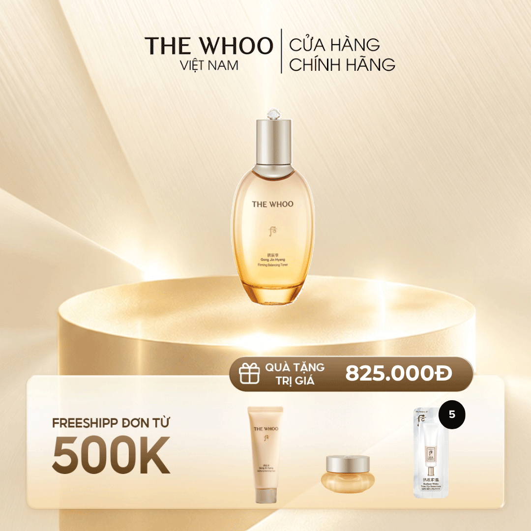 Nước Cân Bằng The Whoo Gongjinhyang Firming Balancing Toner