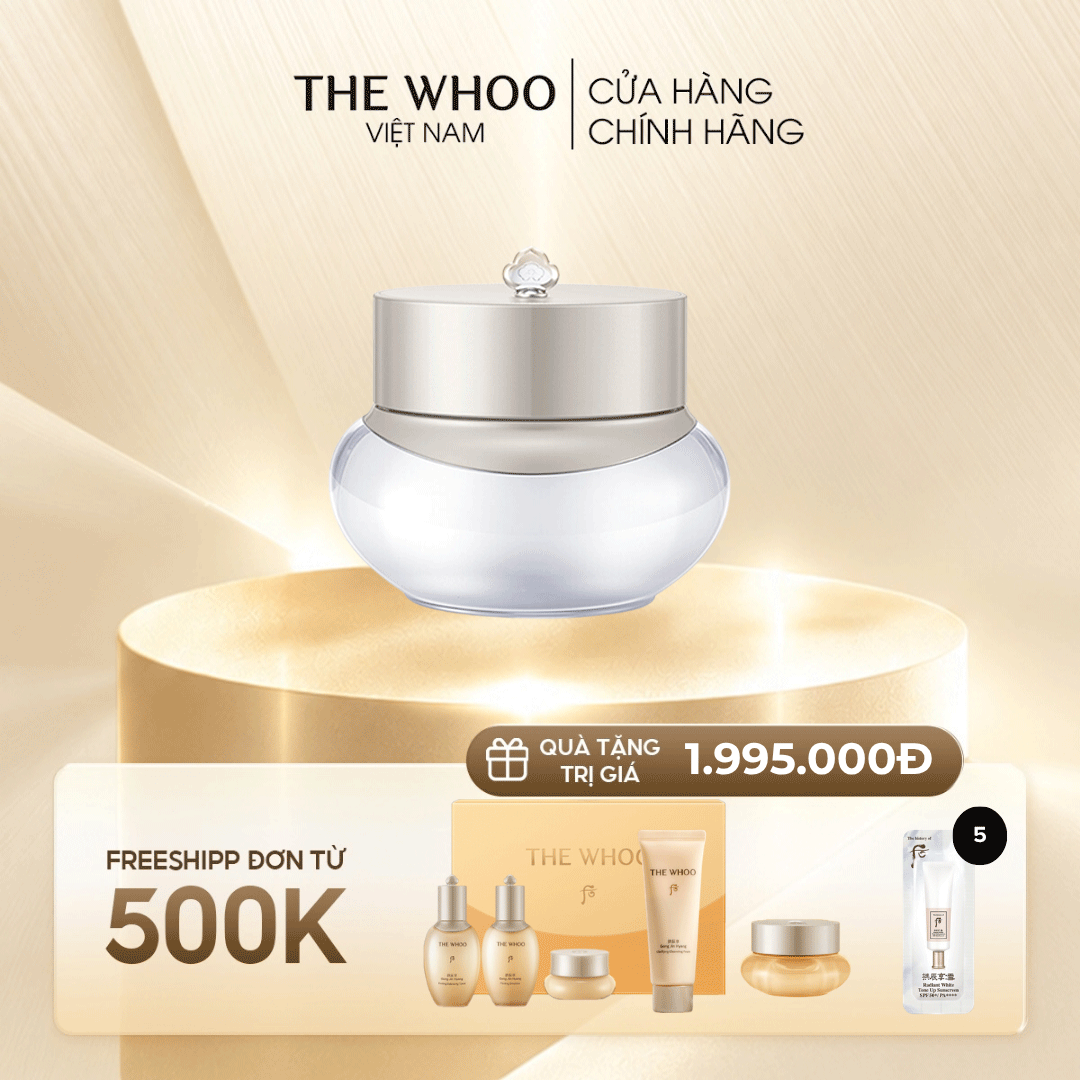 Kem dưỡng trắng da Whoo Gongjinhyang Seol Radiant White Moisture Cream