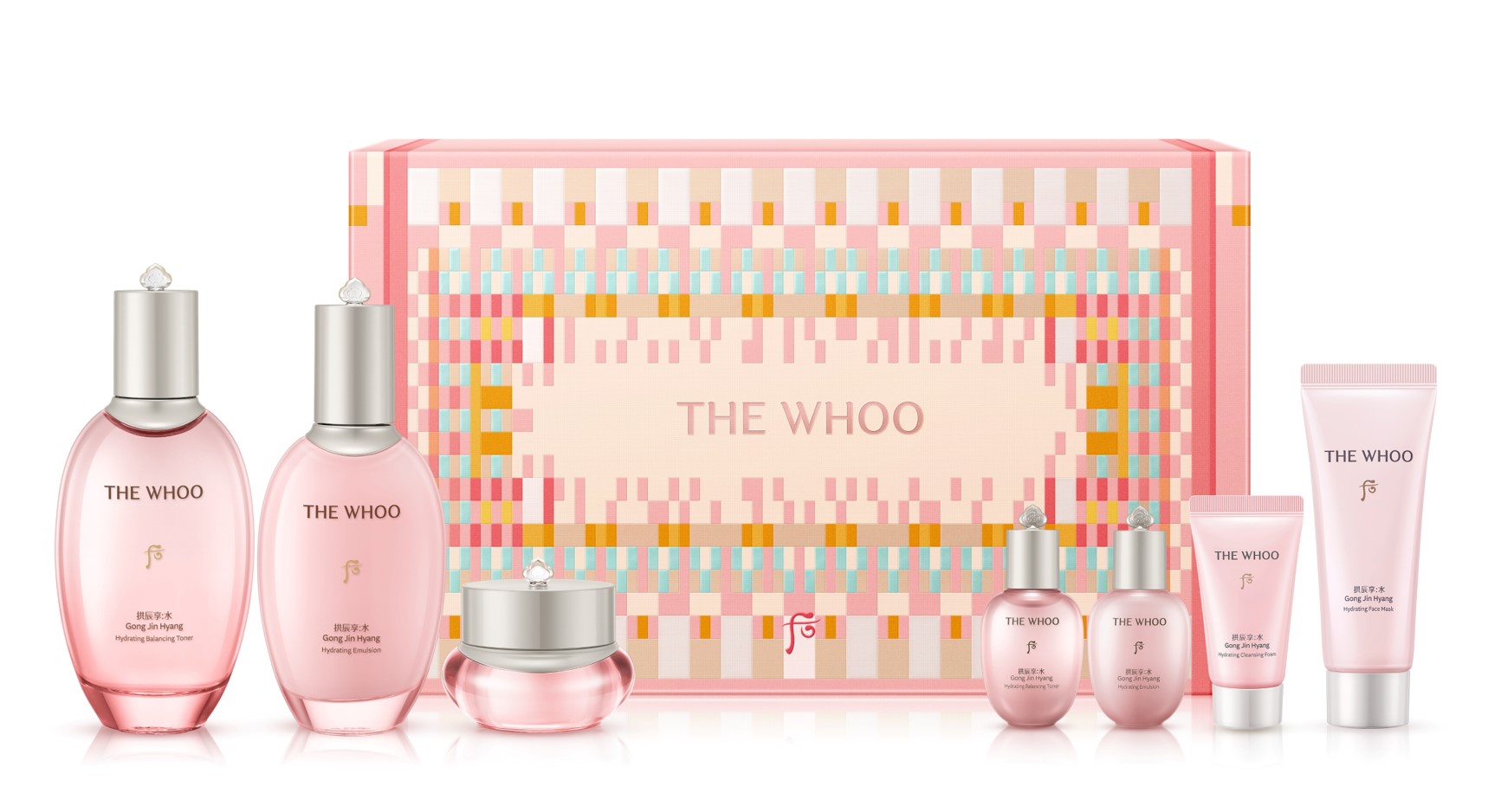 Bộ Dưỡng Ẩm Chống Lão Hóa Whoo Gongjinhyang Soo Special 3pcs Set NY23