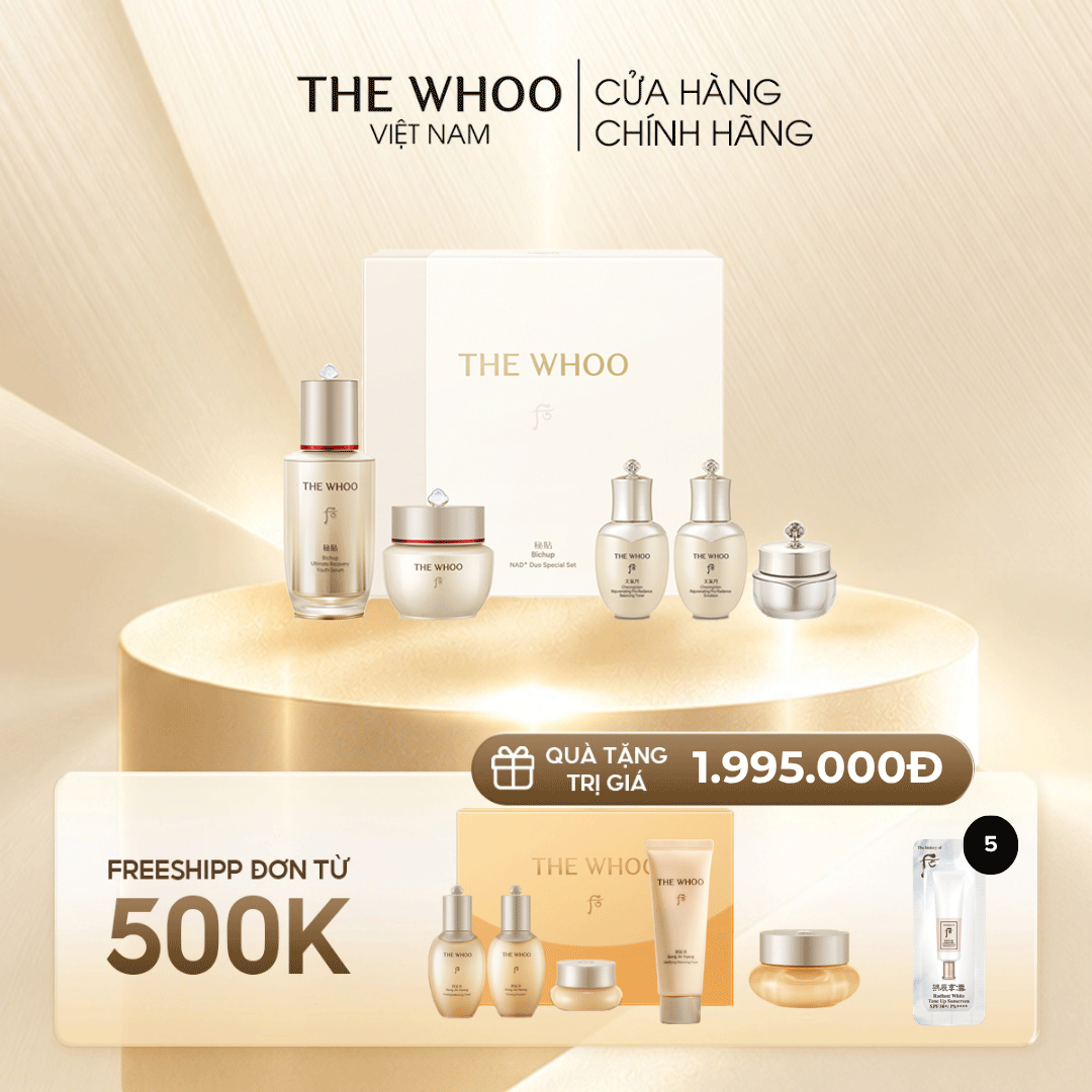Bộ dưỡng da Whoo Bichup Ultimate Recovery Youth Duo Set