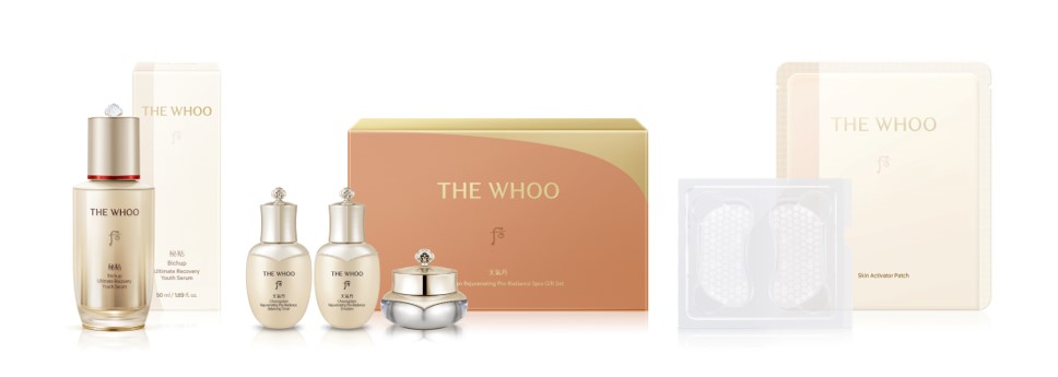 Bộ dưỡng da Whoo Bichup Ultimate Recovery Youth Serum Patch Set