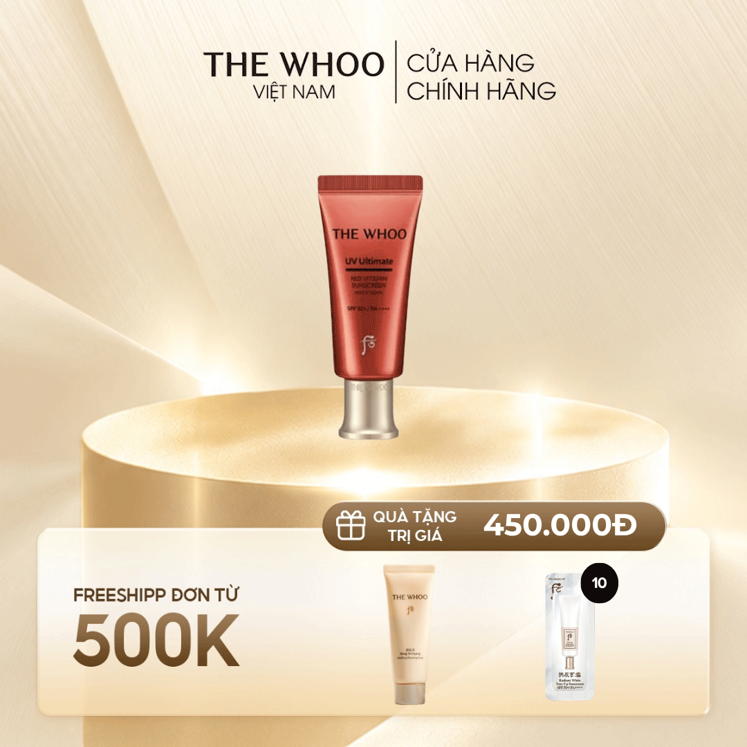 Kem Chống Nắng Whoo Đỏ UV Ultimate Red Vitamin Sunscreen SE 25ml