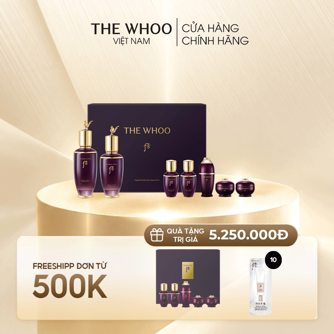 Bộ Dưỡng Da Chống Lão Hóa Whoo Hwanyu Youth 2pcs