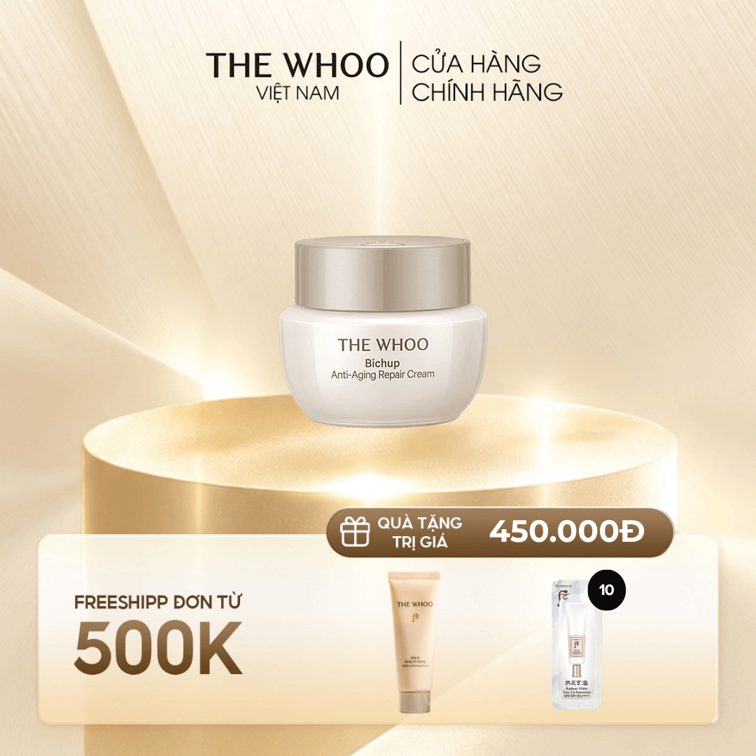 Kem Dưỡng Whoo Bichup Anti Aging Repair Cream 10ml