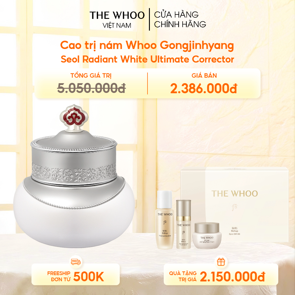Cao trị nám Whoo Gongjinhyang Seol Radiant White Ultimate Corrector