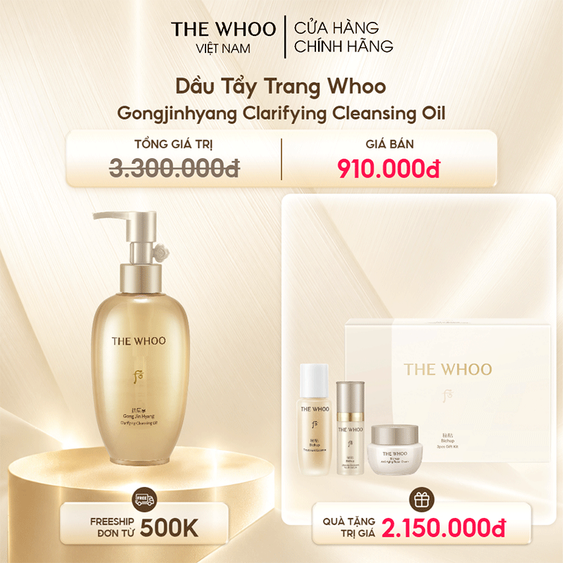 Dầu tẩy trang Whoo Gongjinhyang Cleansing Oil