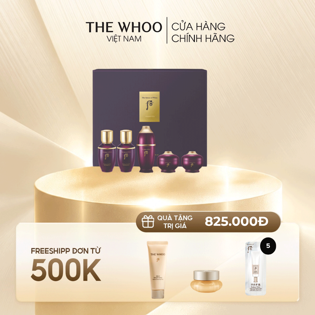 Bộ dưỡng da Whoo Hwanyu Imperial Youth mini 5 pcs