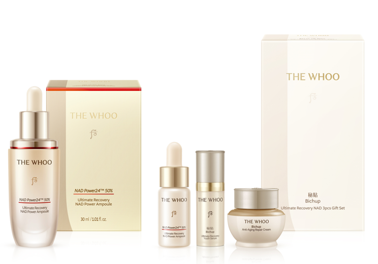 Bộ Dưỡng Da The Whoo Bichup NAD Power Ampoule 30ml Set
