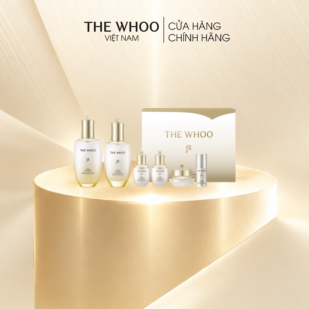 Bộ Dưỡng Da Whoo Cheongidan Pro Radiant 2pcs Set
