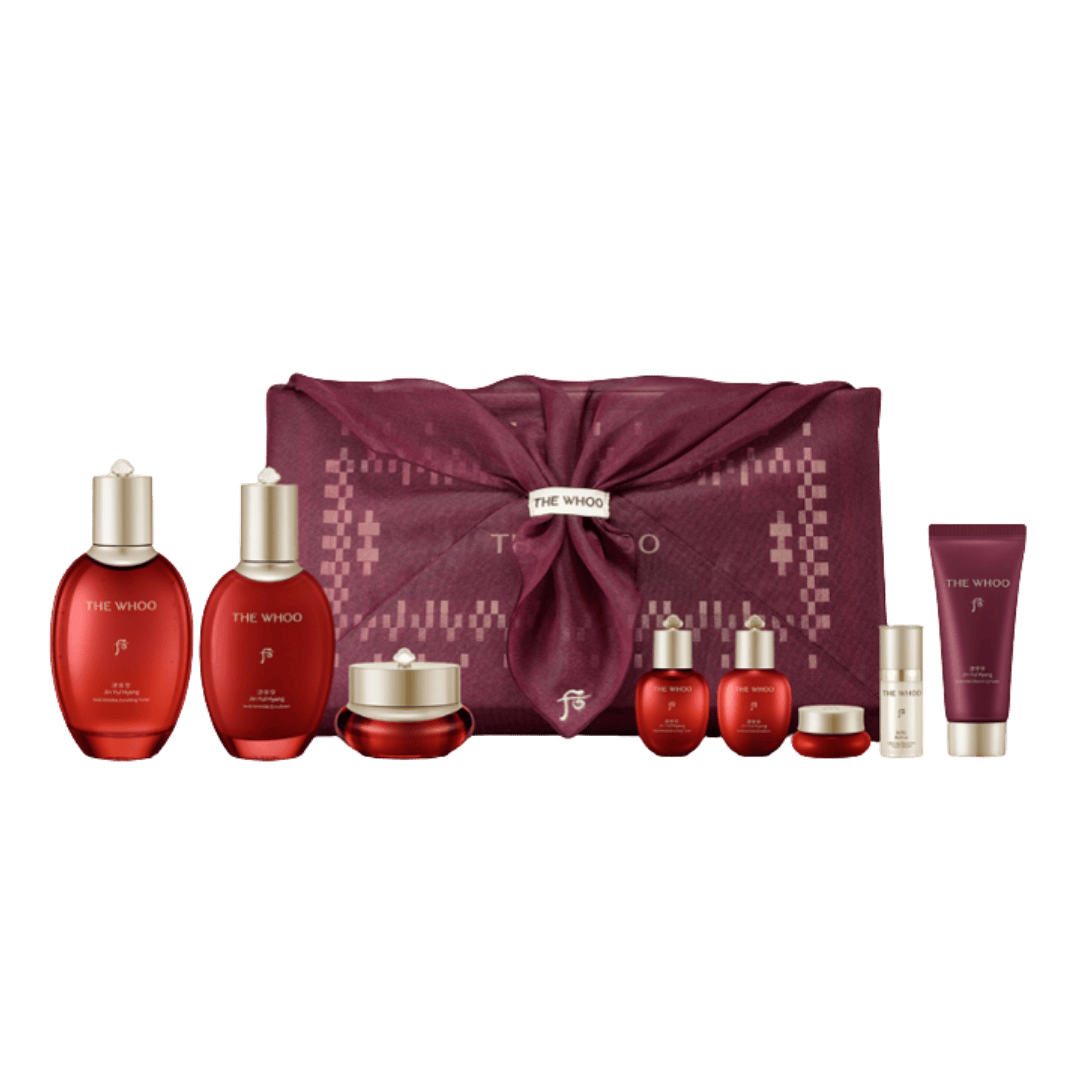 [KOL x The Whoo] Bộ dưỡng da chống lão hóa Whoo Jinyulhyang Special 3pcs Set