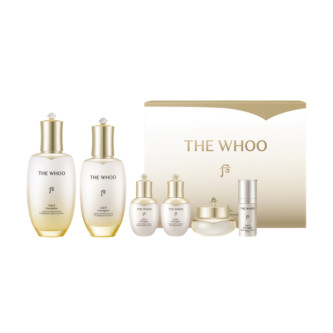 Bộ Dưỡng Da Whoo Cheongidan Pro Radiant 2pcs Set