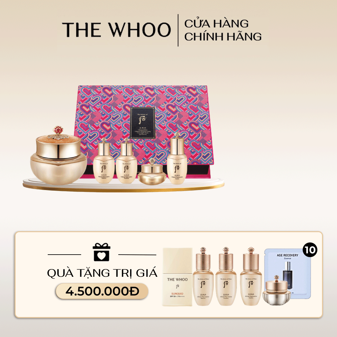 Bộ mặt nạ ngủ chống lão hóa cao cấp Cheonyuldan Ultimate Regenerating Overnight Mask Special Set
