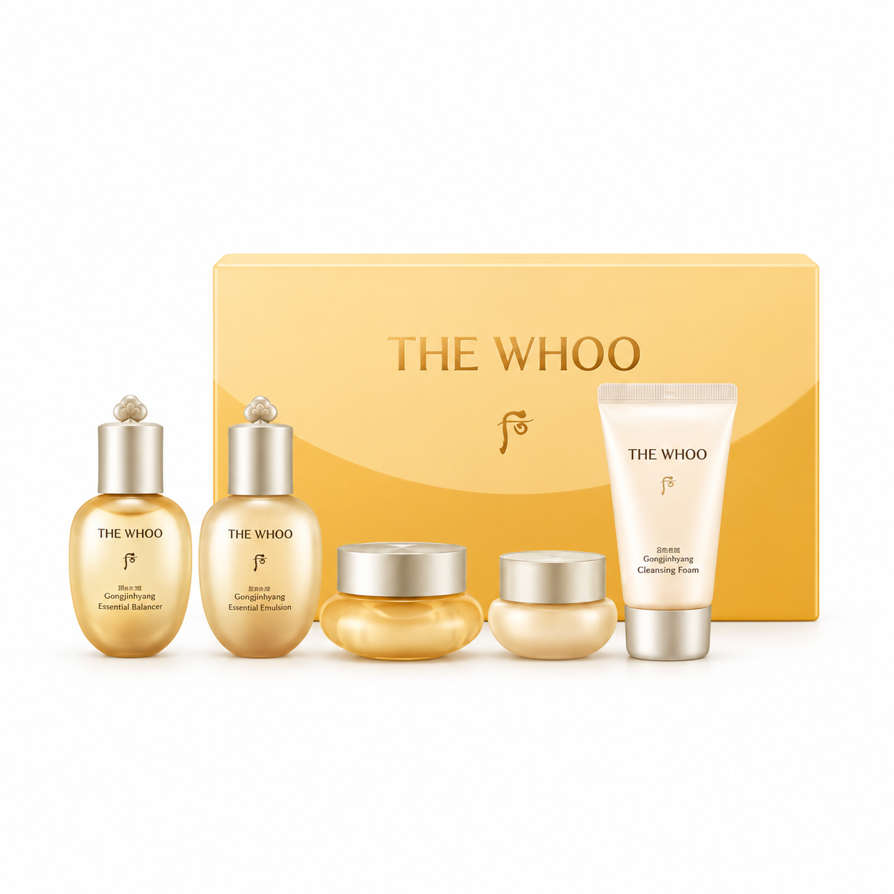 Bộ Dưỡng Da Whoo Gongjinhyang 3PCS Special Set Holiday