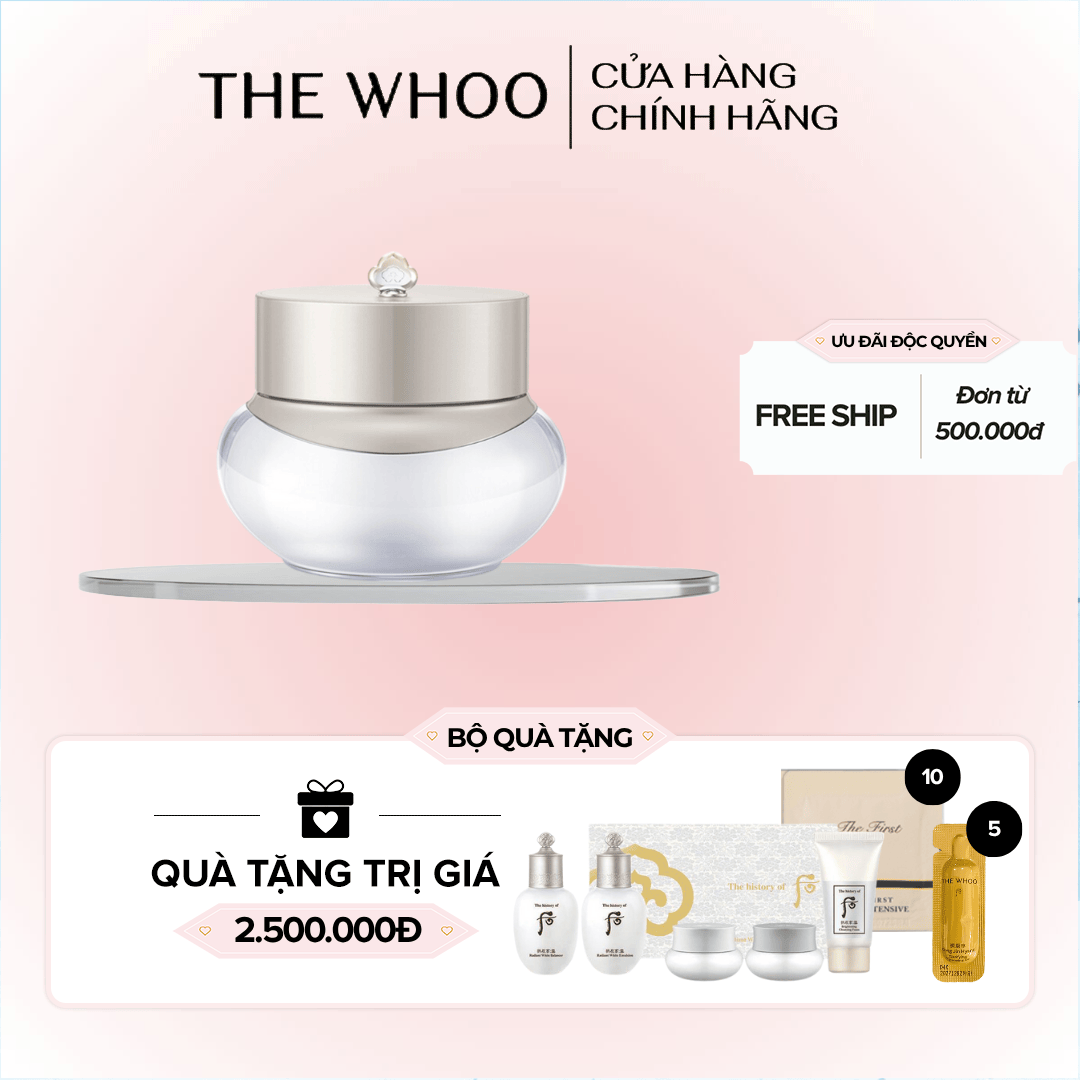 Kem dưỡng trắng da Whoo Gongjinhyang Seol Radiant White Moisture Cream