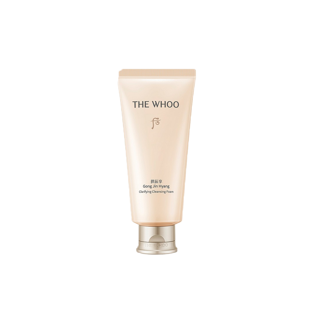 [KOL x The Whoo] Sữa rửa mặt Whoo dưỡng ẩm Gongjinhyang Facial Foam Cleanser