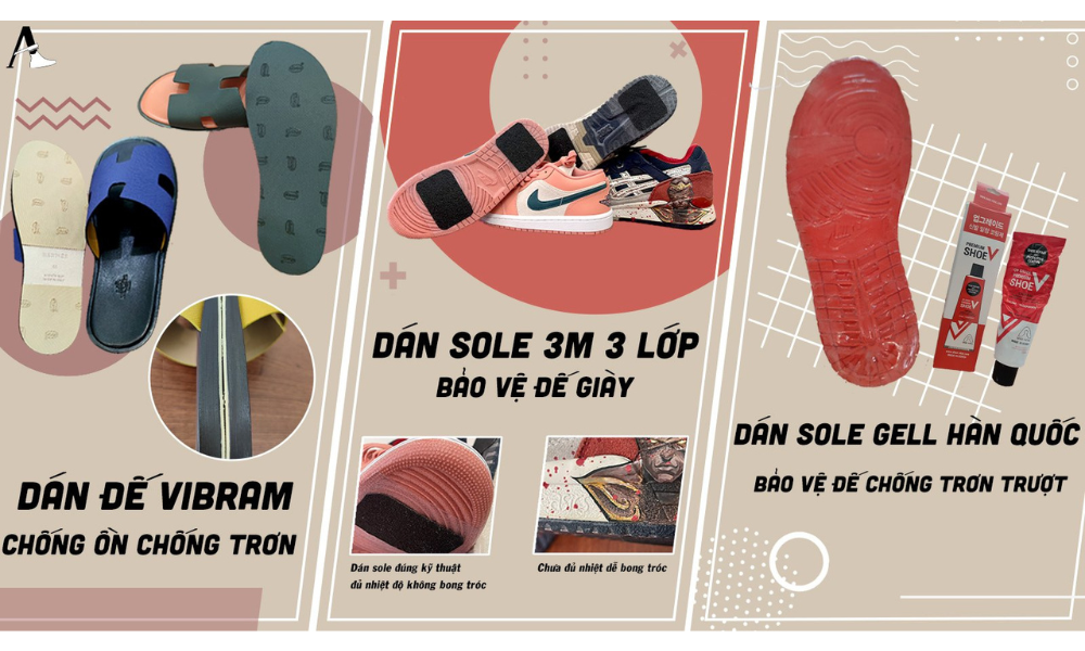 Các lợi ích của việc dán sole 3M bảo vệ đế giày
