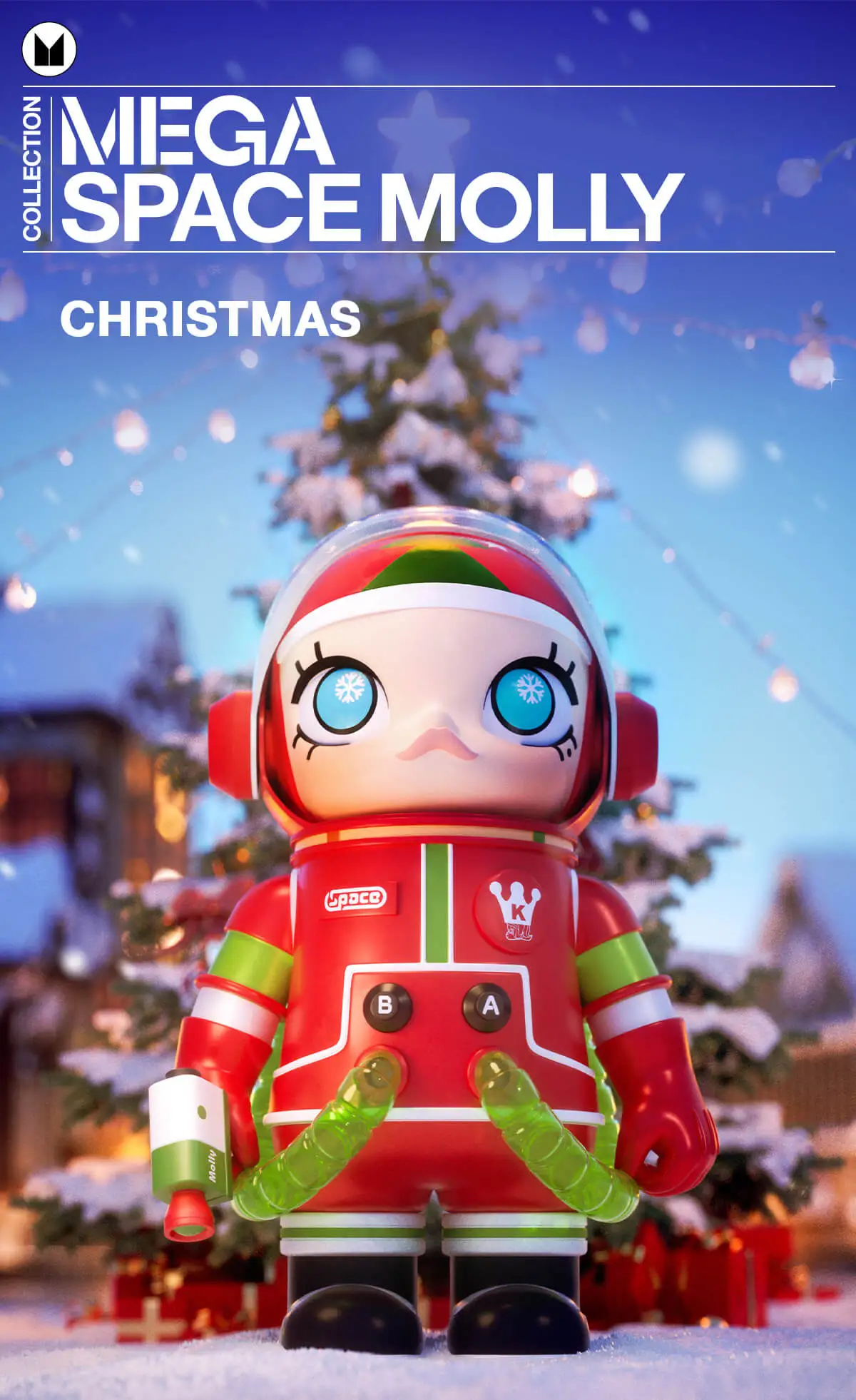 MEGA COLLECTION 1000% SPACE MOLLY Christmas