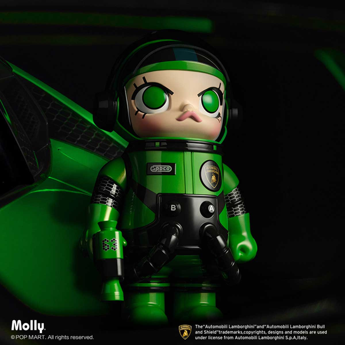 MEGA SPACE MOLLY 1000% Automobili Lamborghini Edition