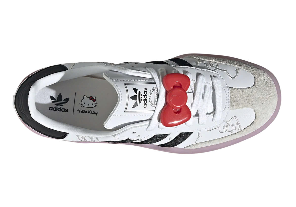 Hello Kitty x adidas Sambae 'White Black Clear Pink'