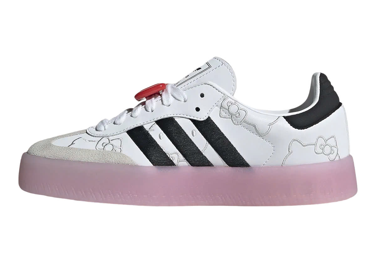 Hello Kitty x adidas Sambae 'White Black Clear Pink'
