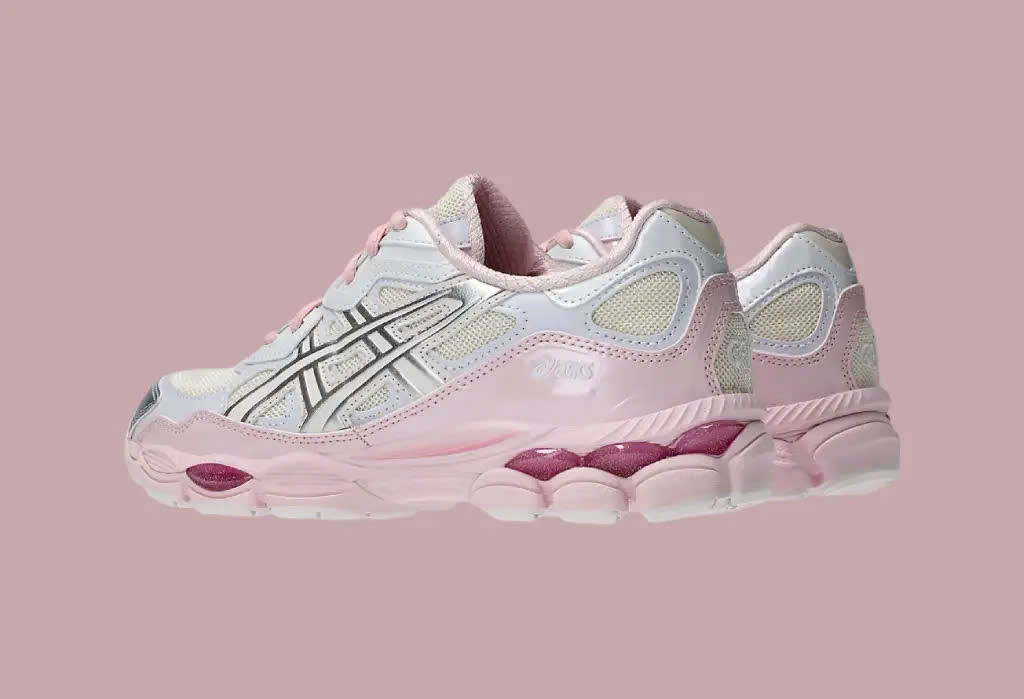 ASICS Gel NYC - Kicki Yang Zhang Pack Pink Cream Pure Silver