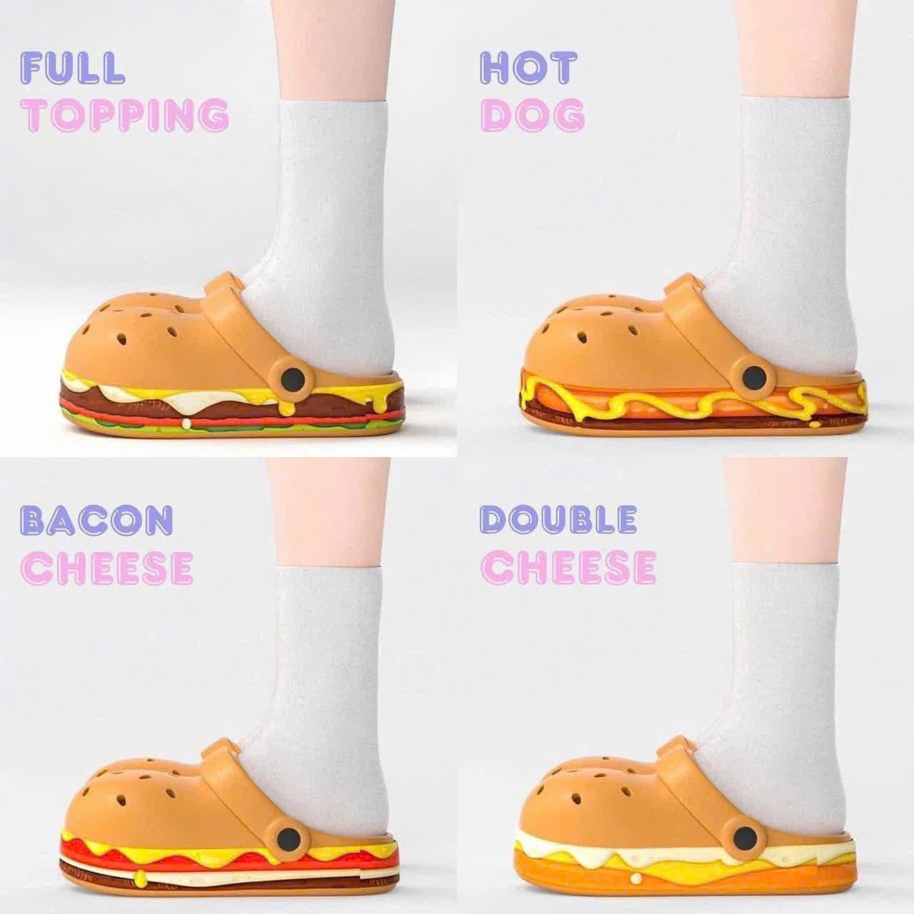 Burger Clogs