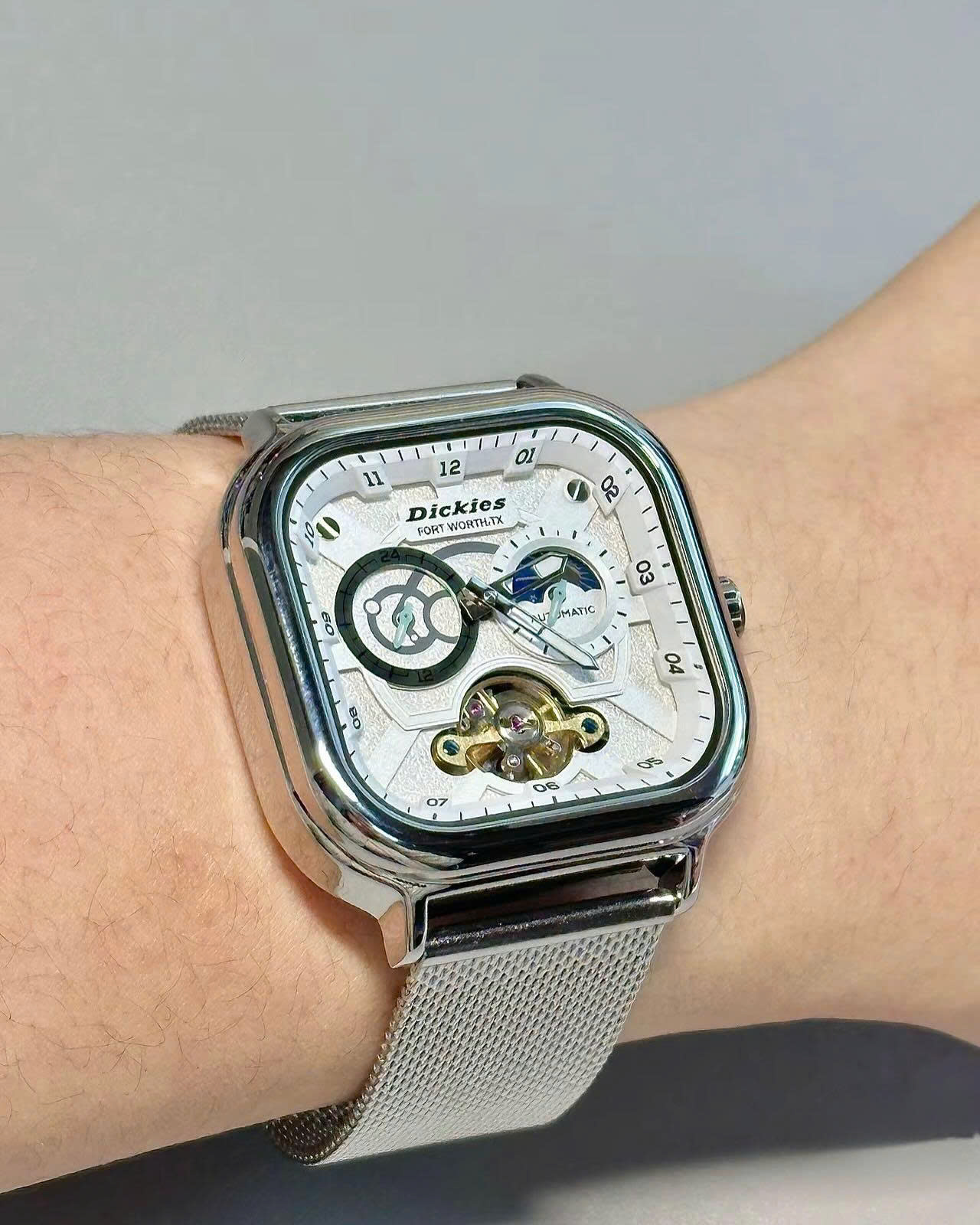 Đồng hồ Dickies silver